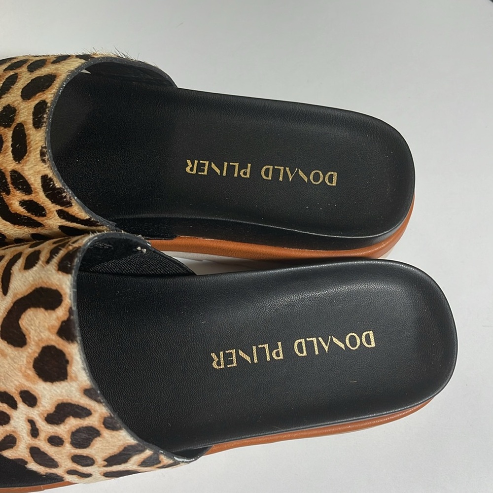 Donald j Pliner leopard calf hair sandals - Picture 7 of 10